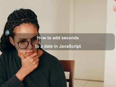 How to add seconds to a date in JavaScript