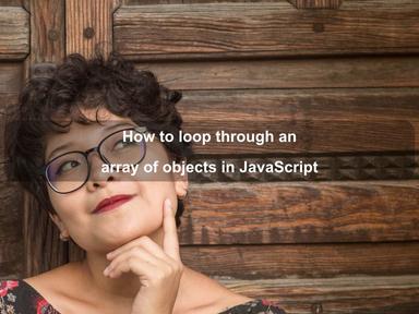 How to loop through an array of objects in JavaScript